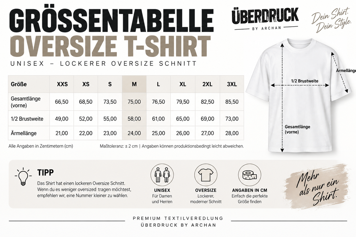 Oversize Shirt "Elegance"
