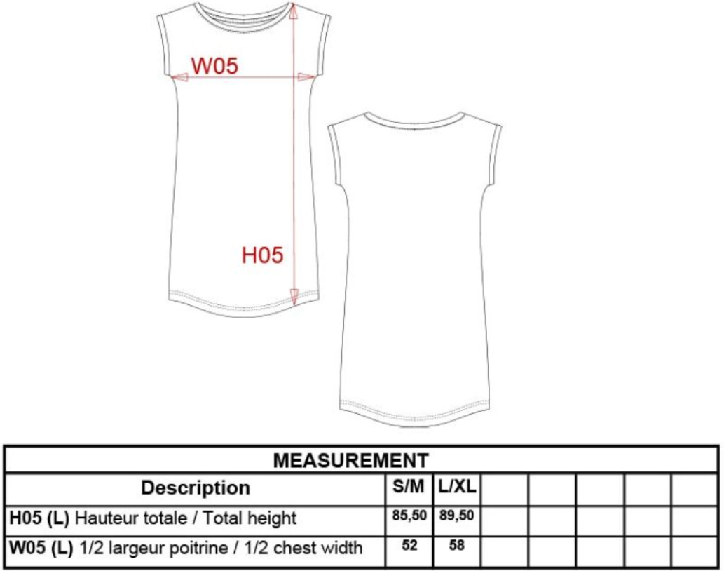 T-Shirt Kleid "Kolibri"