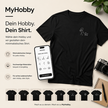 MY-HOBBY T-Shirt UNISEX 100% BIO