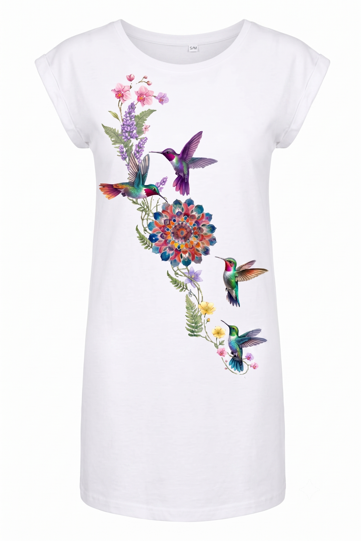 T-Shirt Kleid "Kolibri"