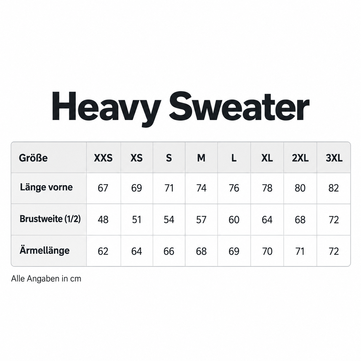 Heavy Sweater "Hustle and Believe"