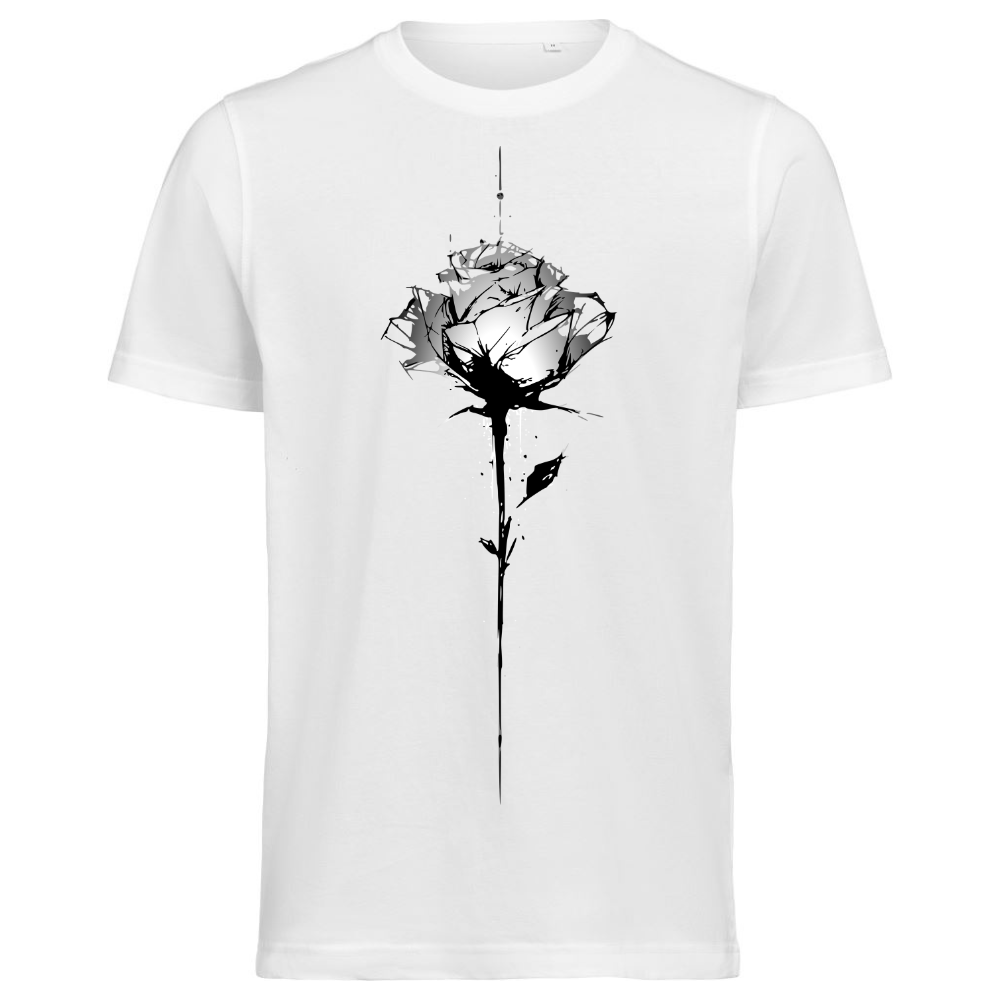 T-Shirt "Sketch Rose"