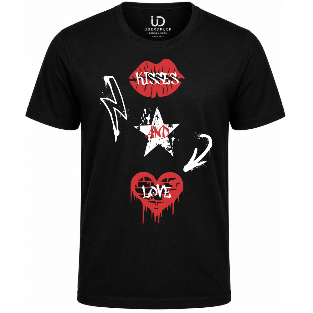 T-Shirt "Kisses and Love"