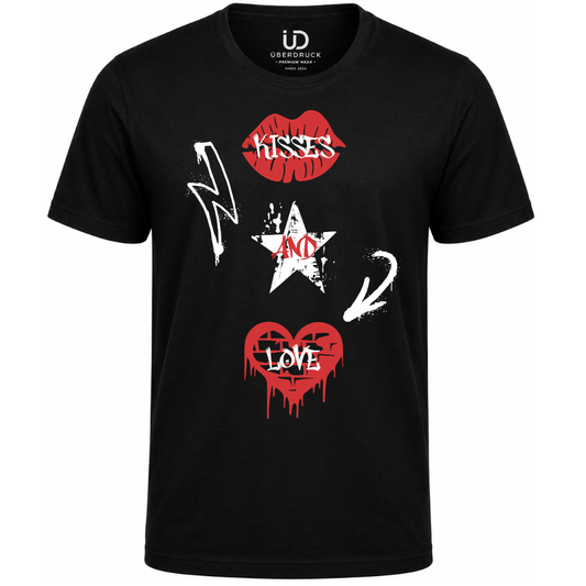 T-Shirt "Kisses and Love"