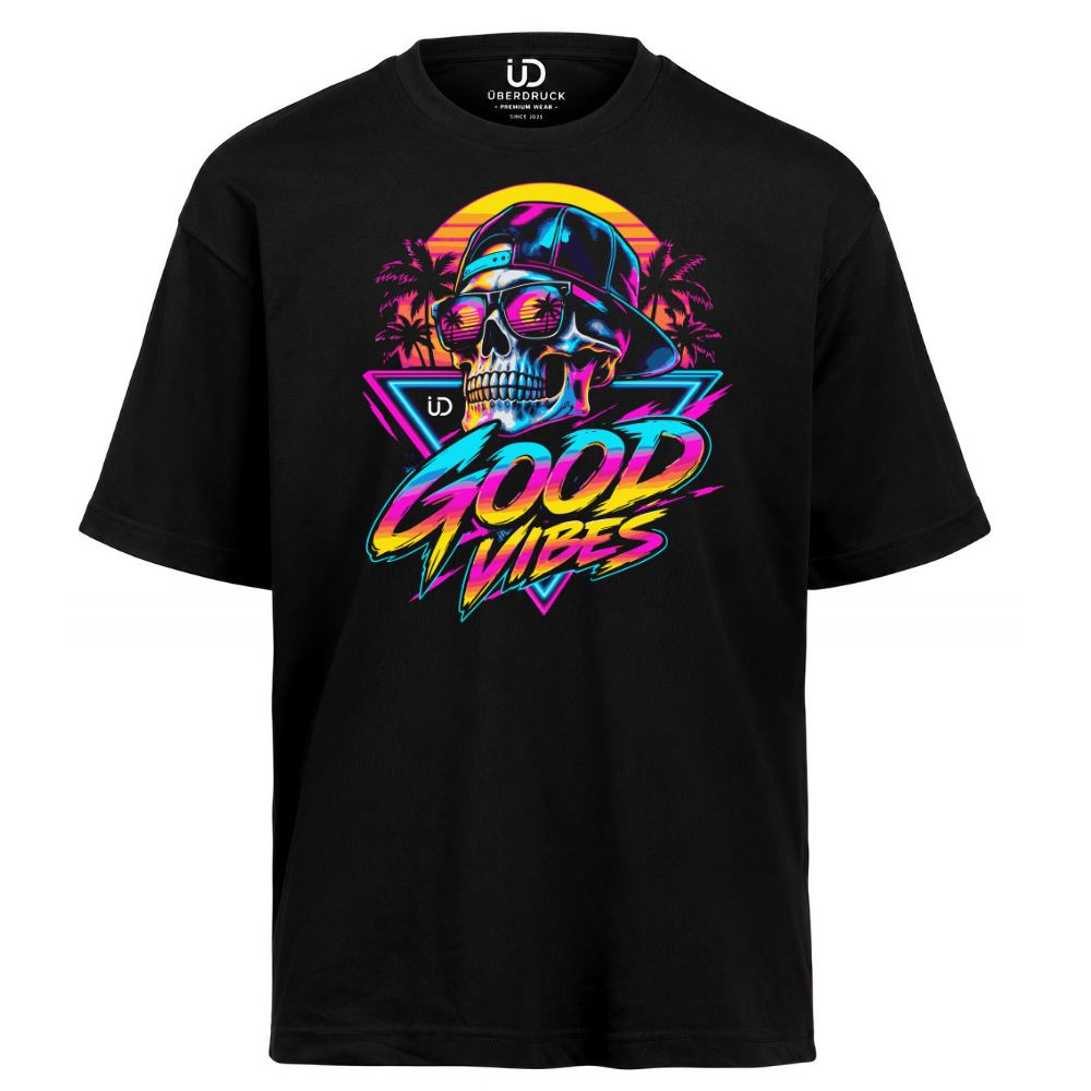 Oversize Shirt "Good Vibes"