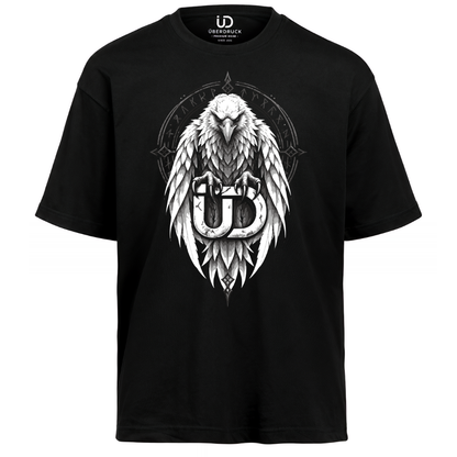 Oversize Shirt "WHITE RAVEN"