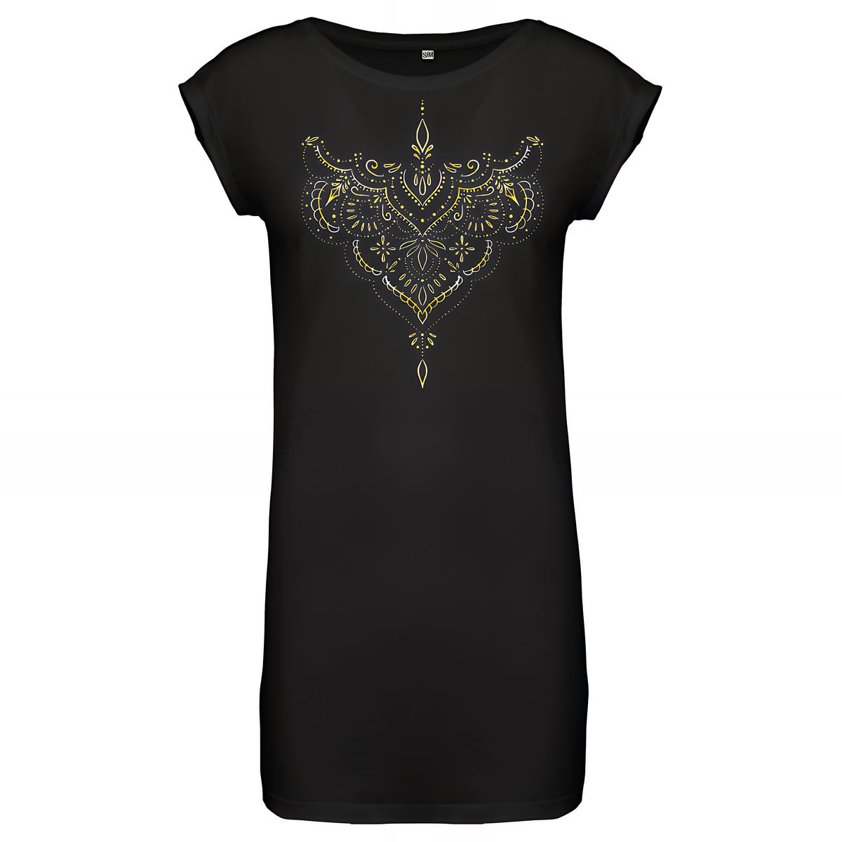 T-Shirt Kleid "Mandala" - ÜBERDRUCK BY ARCHAN
