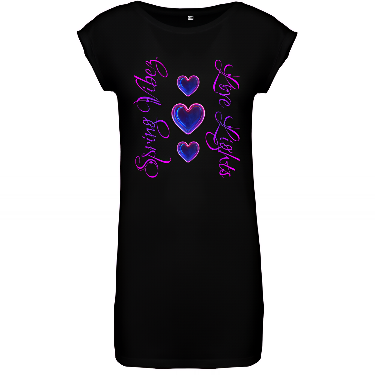 T-Shirt Kleid "Spring Vibez"